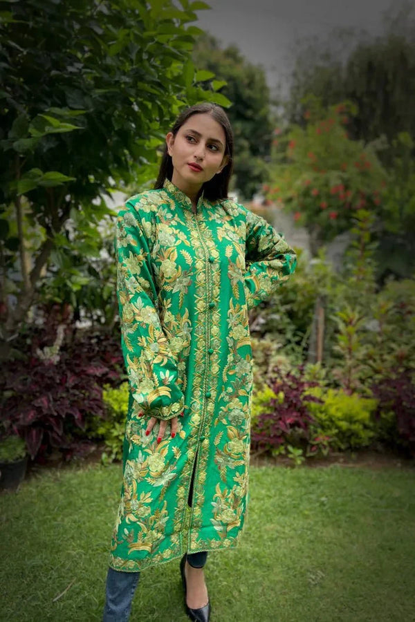 Aaranya — Kashmiri Aari Embroidery Coat