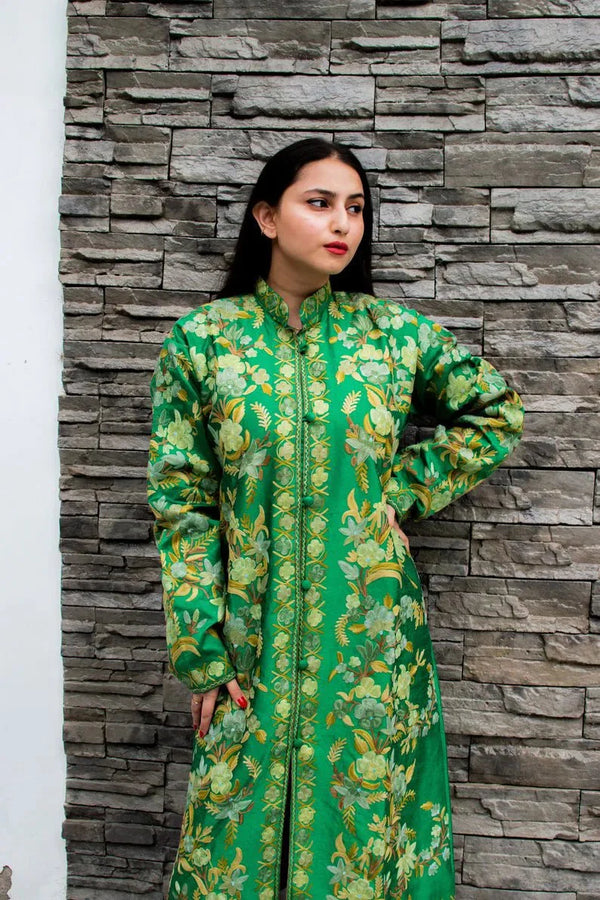 Aaranya — Kashmiri Aari Embroidery Coat