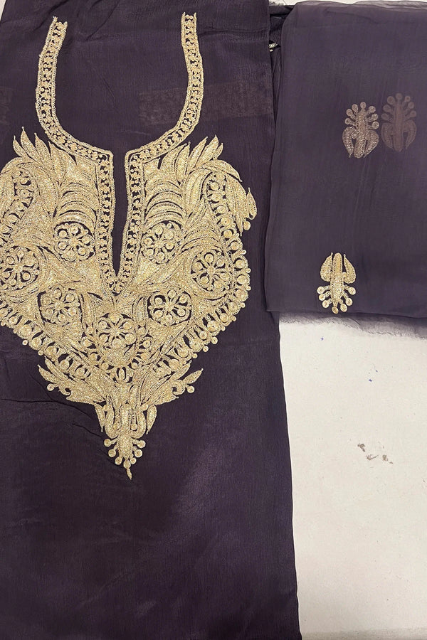 Tamreha — Kashmiri Puff Tilla Embroidery Salwar Suit