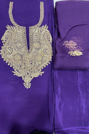 Tamreha — Kashmiri Puff Tilla Embroidery Salwar Suit