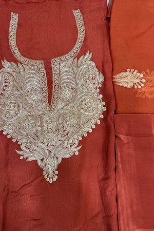Tamreha — Kashmiri Puff Tilla Embroidery Salwar Suit