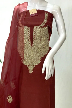 Tamreha — Kashmiri Puff Tilla Embroidery Salwar Suit