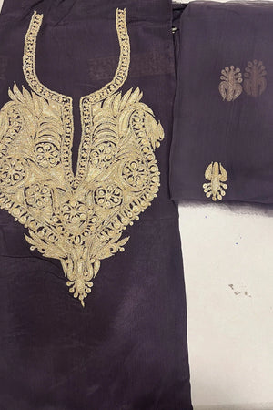 Tamreha — Kashmiri Puff Tilla Embroidery Salwar Suit