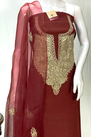 Tamreha — Kashmiri Puff Tilla Embroidery Salwar Suit
