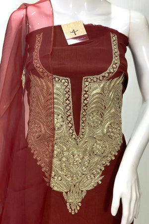 Tamreha — Kashmiri Puff Tilla Embroidery Salwar Suit