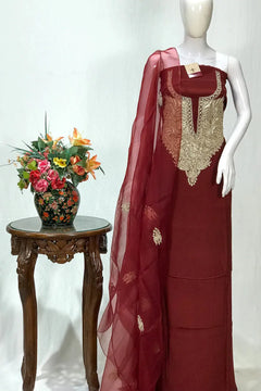 Tamreha — Kashmiri Puff Tilla Embroidery Salwar Suit