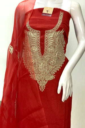 Tamreha — Kashmiri Puff Tilla Embroidery Salwar Suit