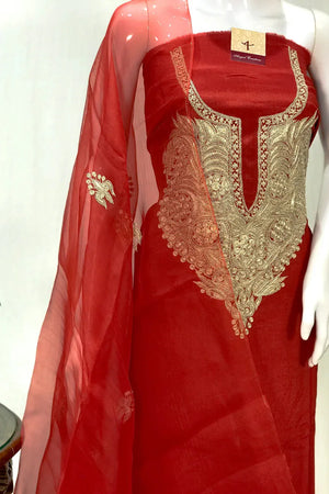 Tamreha — Kashmiri Puff Tilla Embroidery Salwar Suit