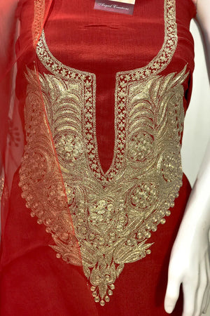 Tamreha — Kashmiri Puff Tilla Embroidery Salwar Suit