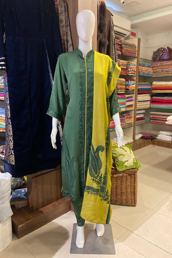 Vaira — Kashmiri Aari Work Salwar Suit